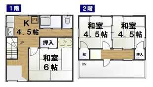 宇和島駅 徒歩25分 1階の物件間取画像